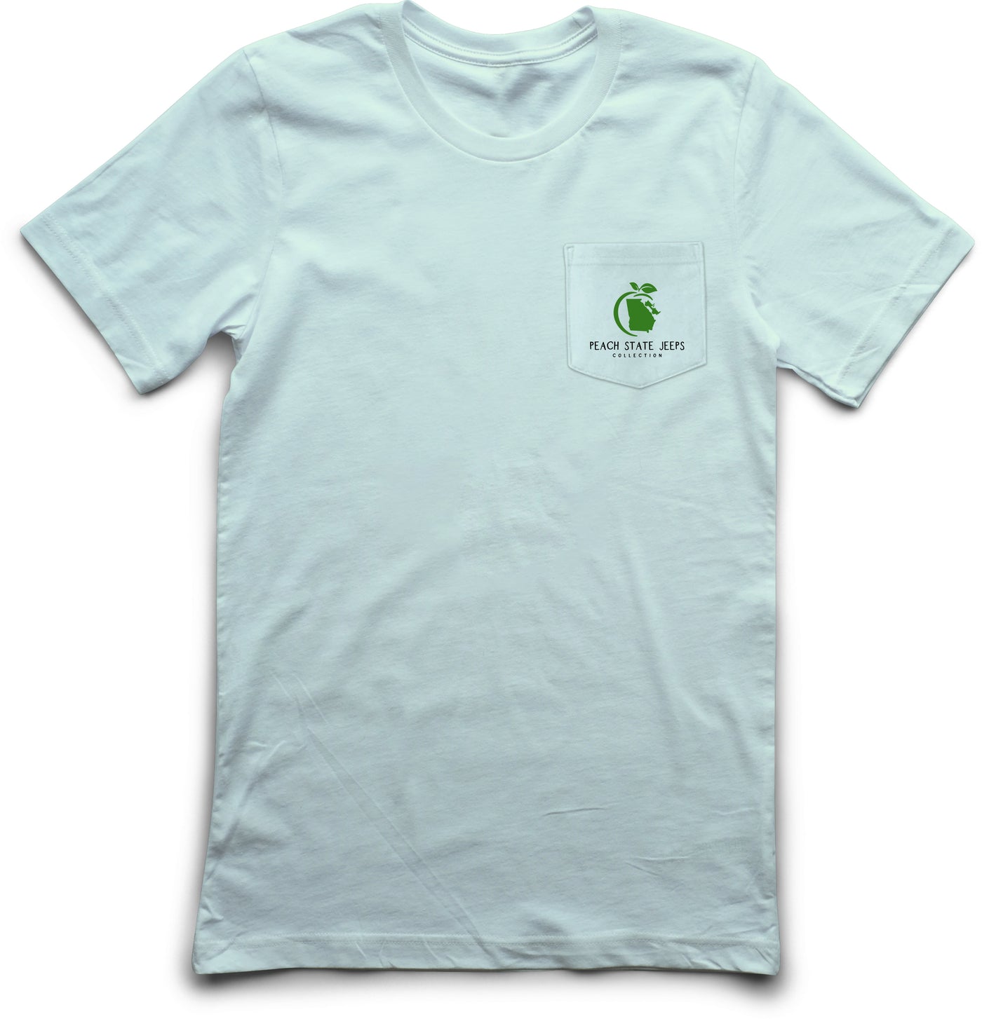 Short Sleeve "Georgia Countryside" Logo Tee W/Pocket