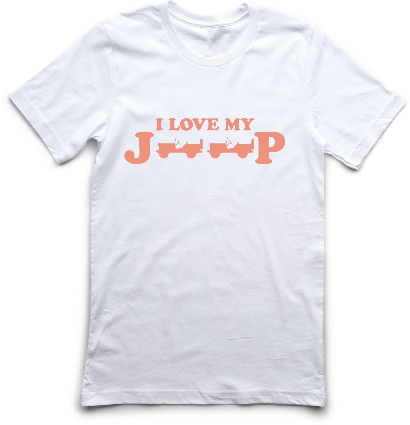 "I Love My Jeep" Short Sleeve Logo Tee