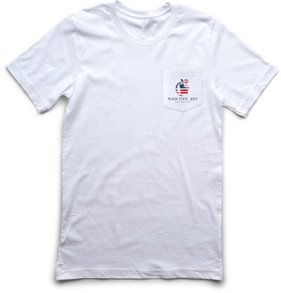 Short Sleeve "OG Flag" Logo Tee W/Pocket