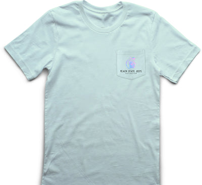 Short Sleeve "OG Watercolor[Variation 1]" Logo Tee W/Pocket