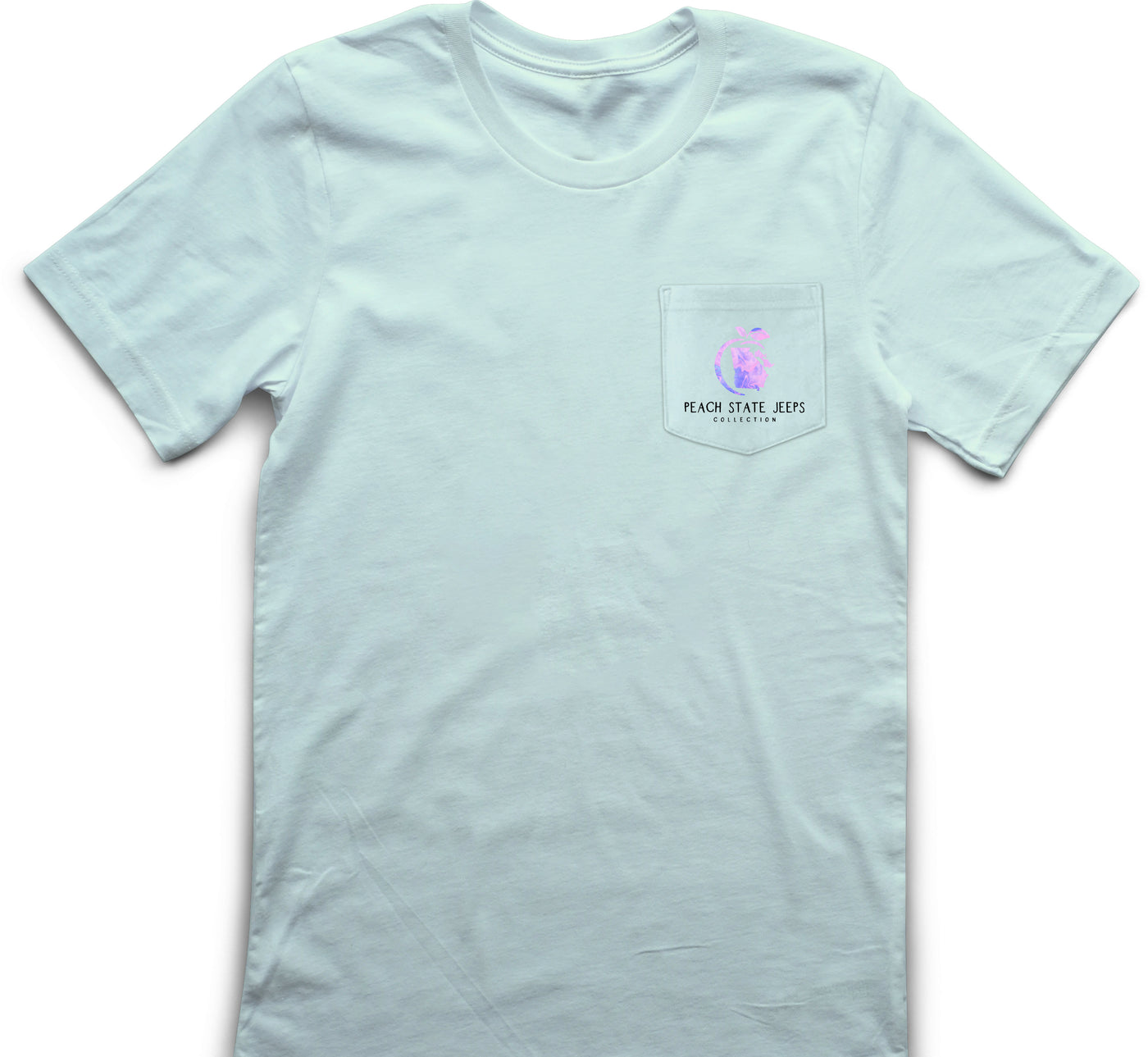 Short Sleeve "OG Watercolor[Variation 2]" Logo Tee W/Pocket