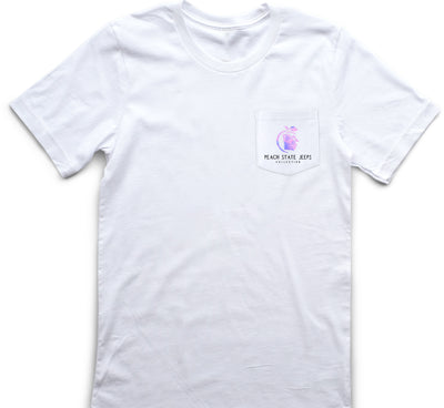 Short Sleeve "OG Watercolor[Variation 2]" Logo Tee W/Pocket