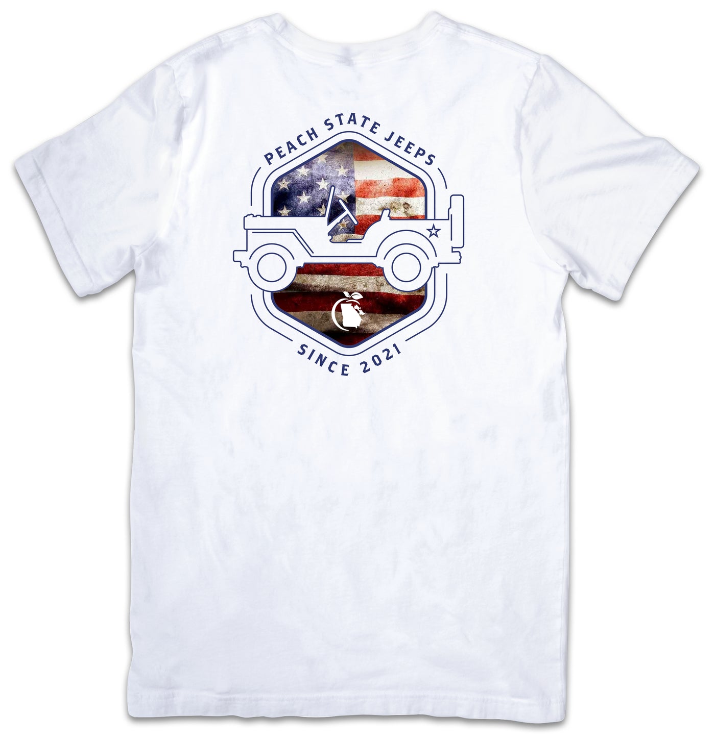 Short Sleeve "Patriot" Logo Tee W/Pocket