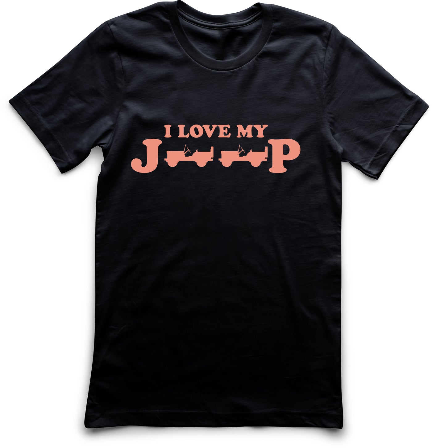 "I Love My Jeep" Short Sleeve Logo Tee